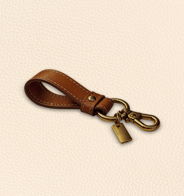 Leather Keychain