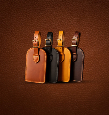 Leather Luggage Tags